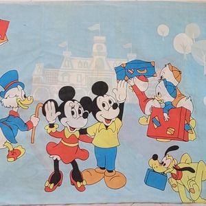 Vintage Mickey Disney Pillowcase